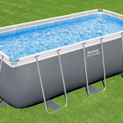 Bestway Steel Pro Max Aufstellpool-Set, 412 cm x 201 x 122 cm