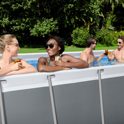 Bestway Steel Pro Max Aufstellpool-Set, 412 cm x 201 x 122 cm