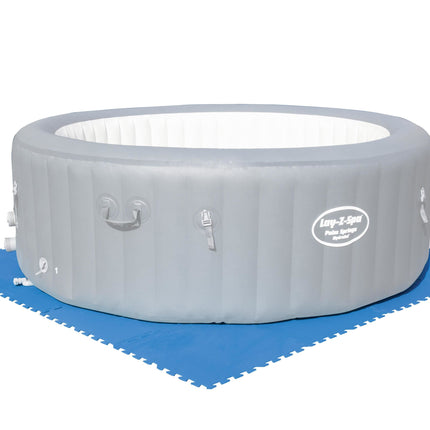 Bestway Pool-Bodenschutz-Set – 9-teilig – 50 x 50 cm – 2,25 m² – Blau