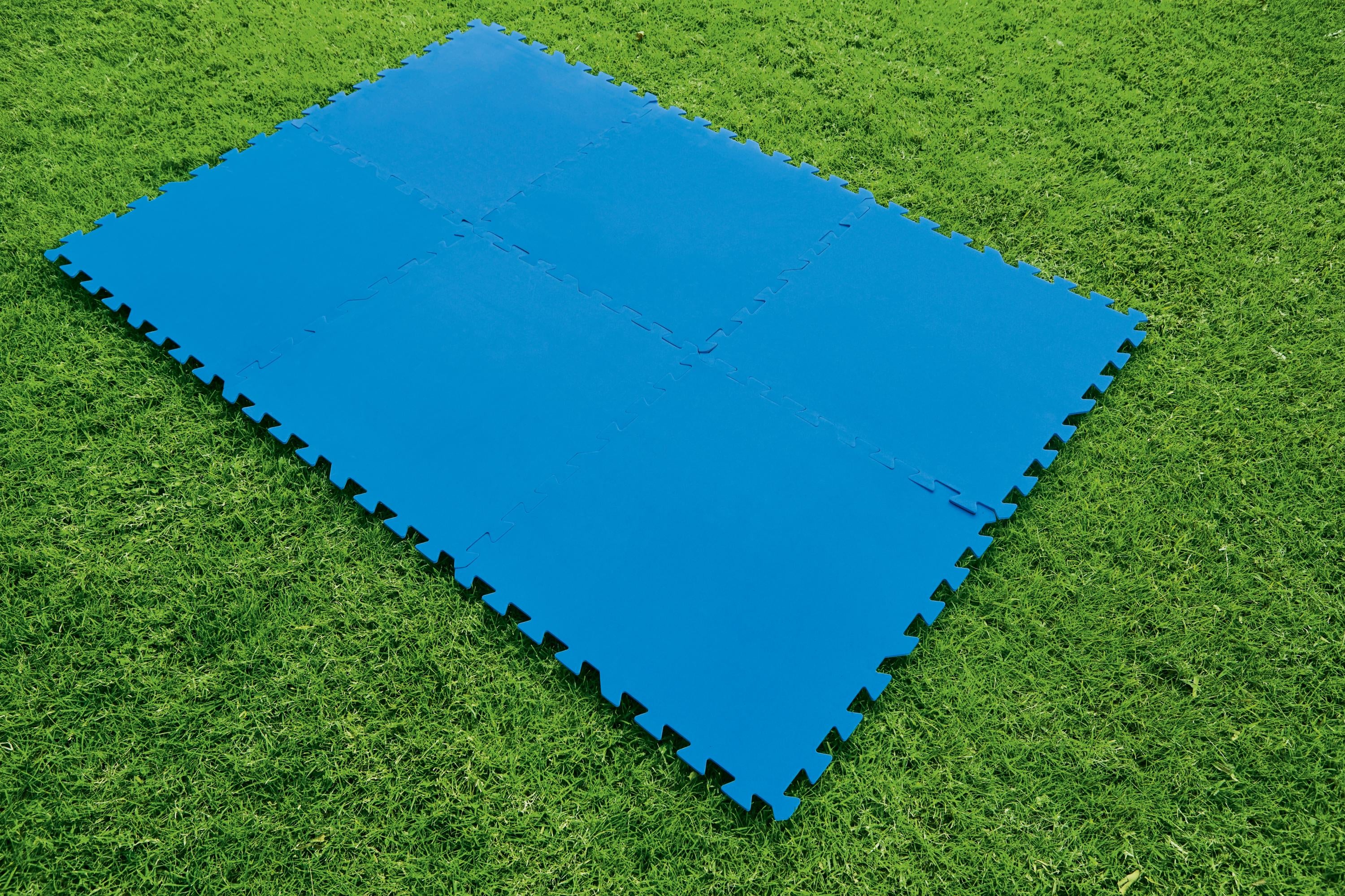 Bestway Zwembad Bodembeschermer Set – 9 Stuks – 50 x 50 cm – 2,25 m² – Blauw