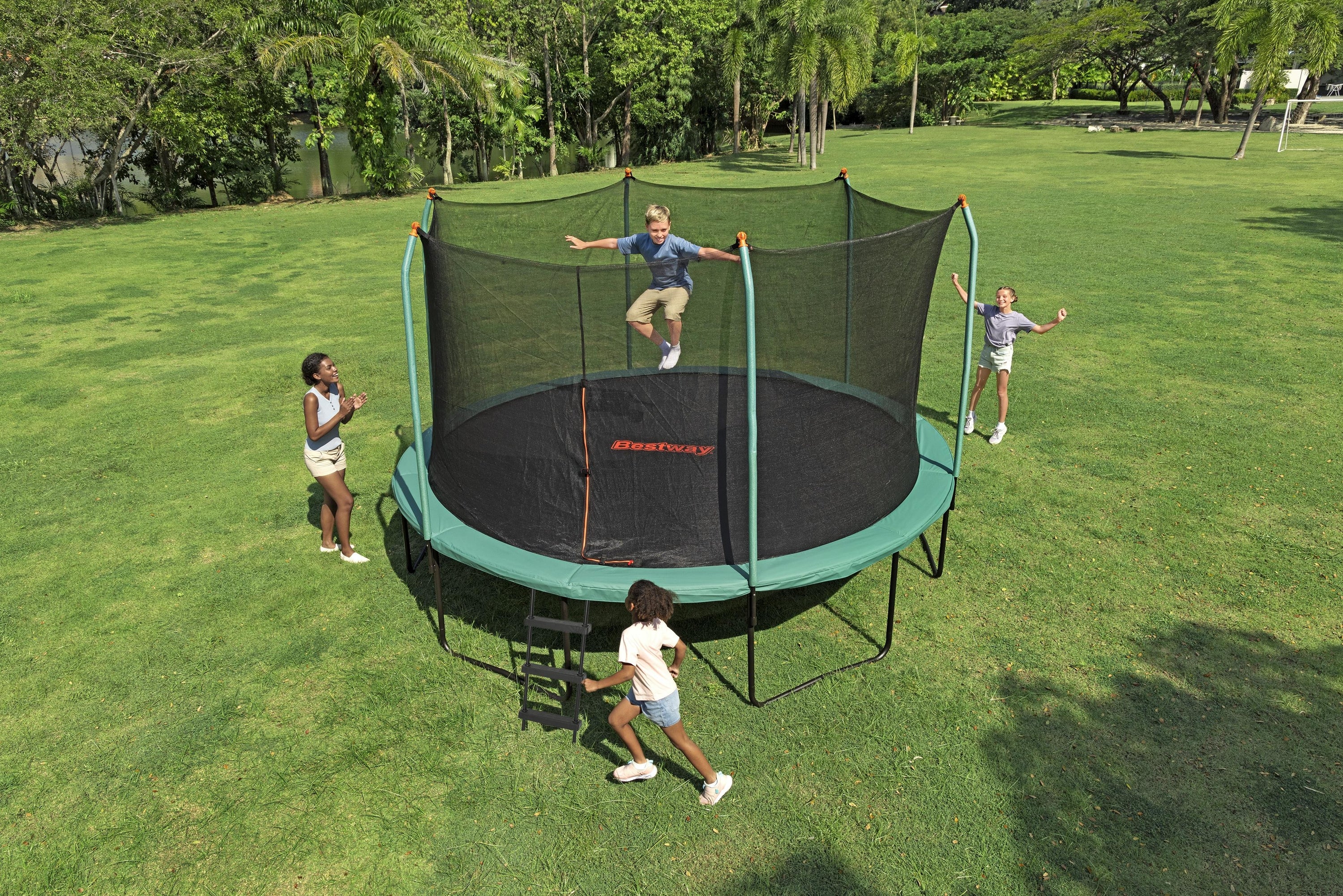 Bestway Xtreme Air Trampolino 427 cm x 286 cm