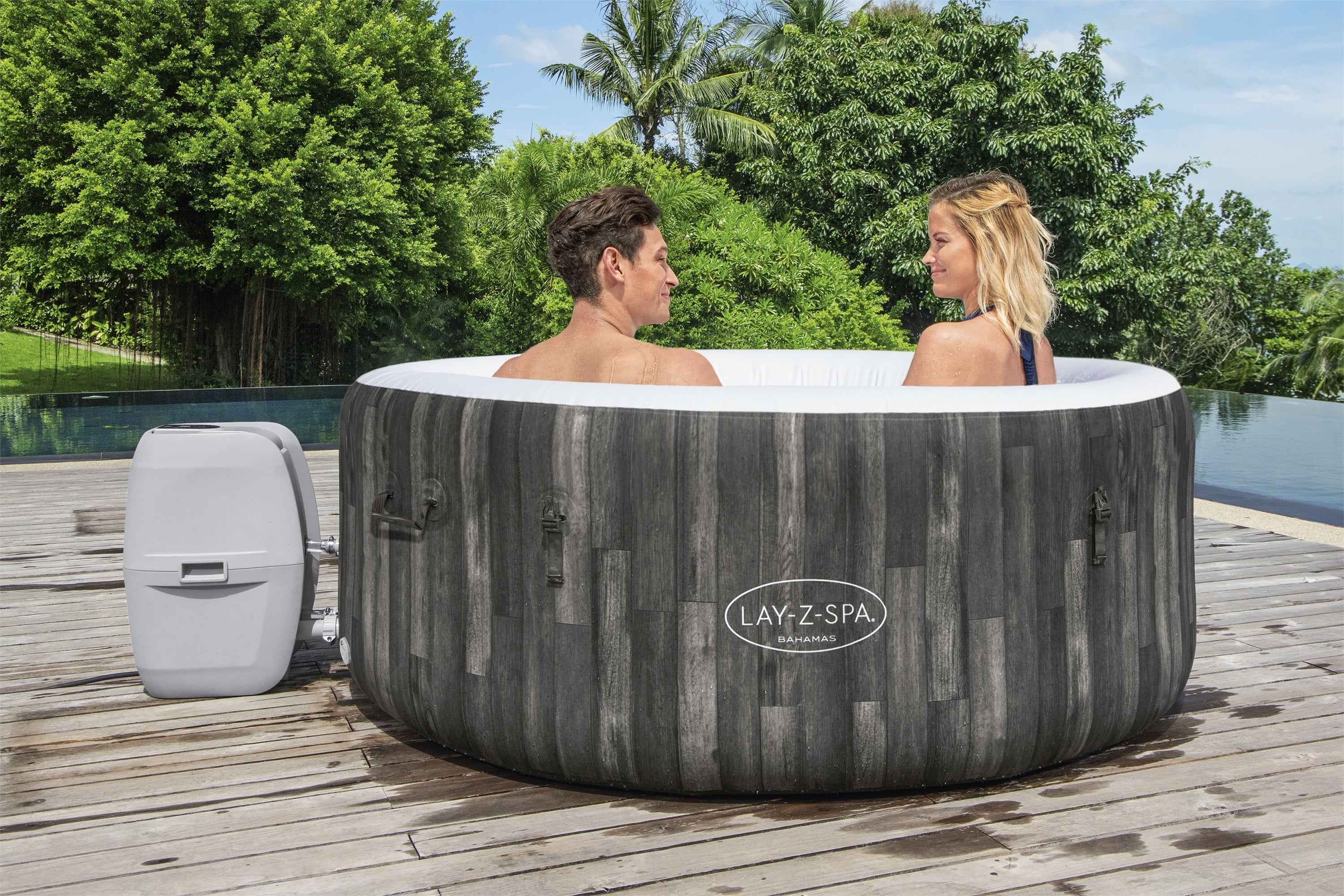 Lay-Z Spa Bahamas Airjet opblaasbare spa - 4 persoons