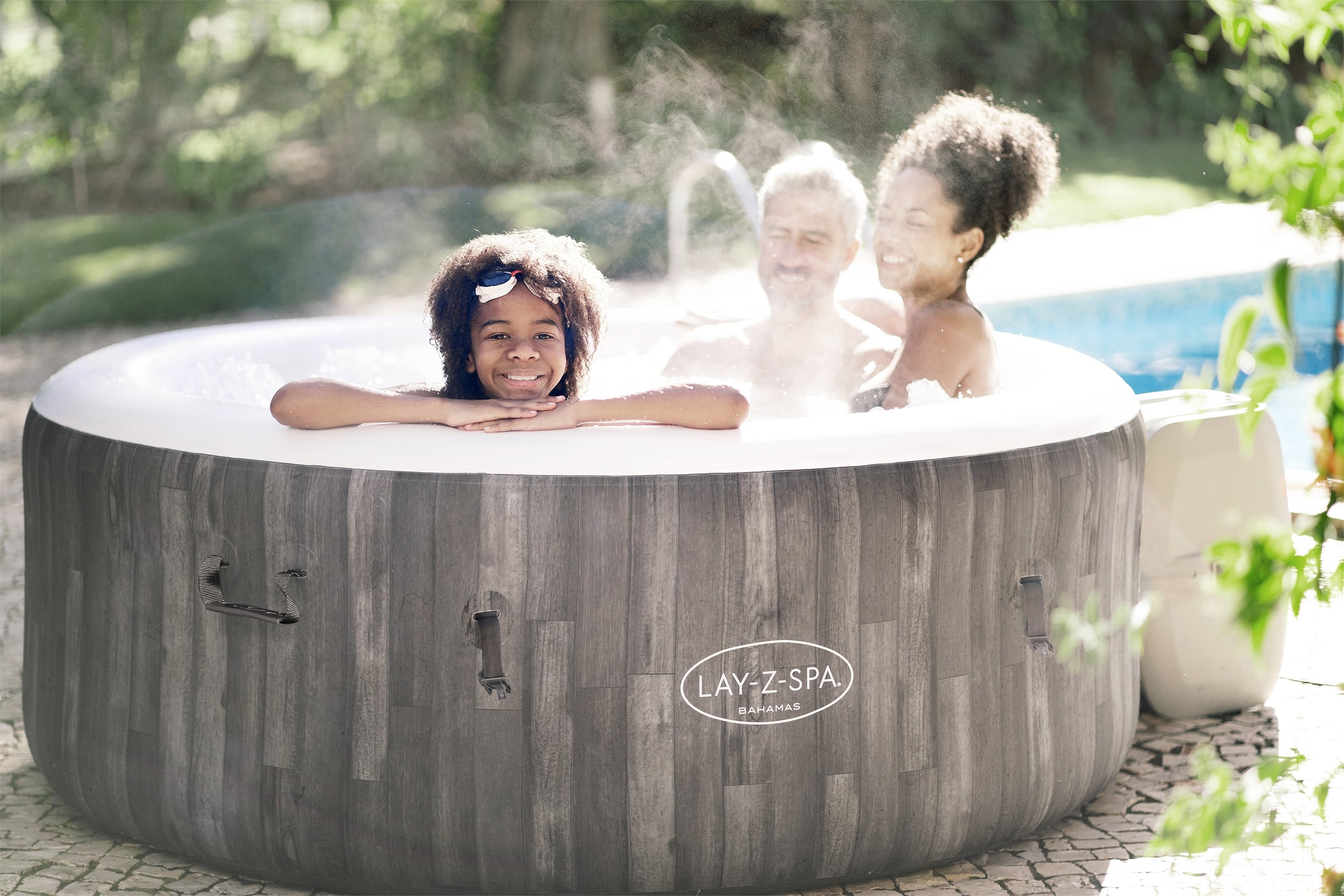 Lay-Z Spa Bahamas Airjet opblaasbare spa - 4 persoons