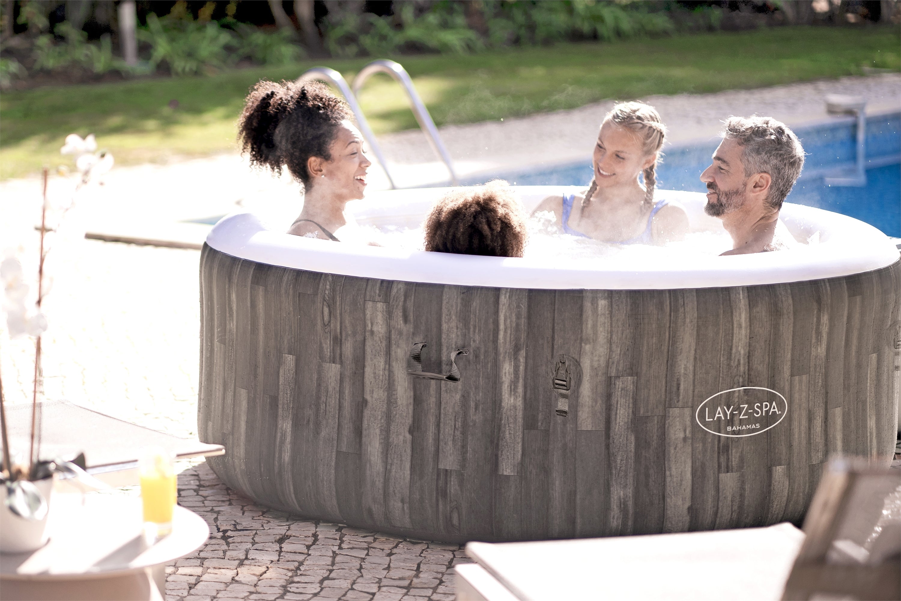 Lay-Z Spa Bahamas Airjet opblaasbare spa - 4 persoons