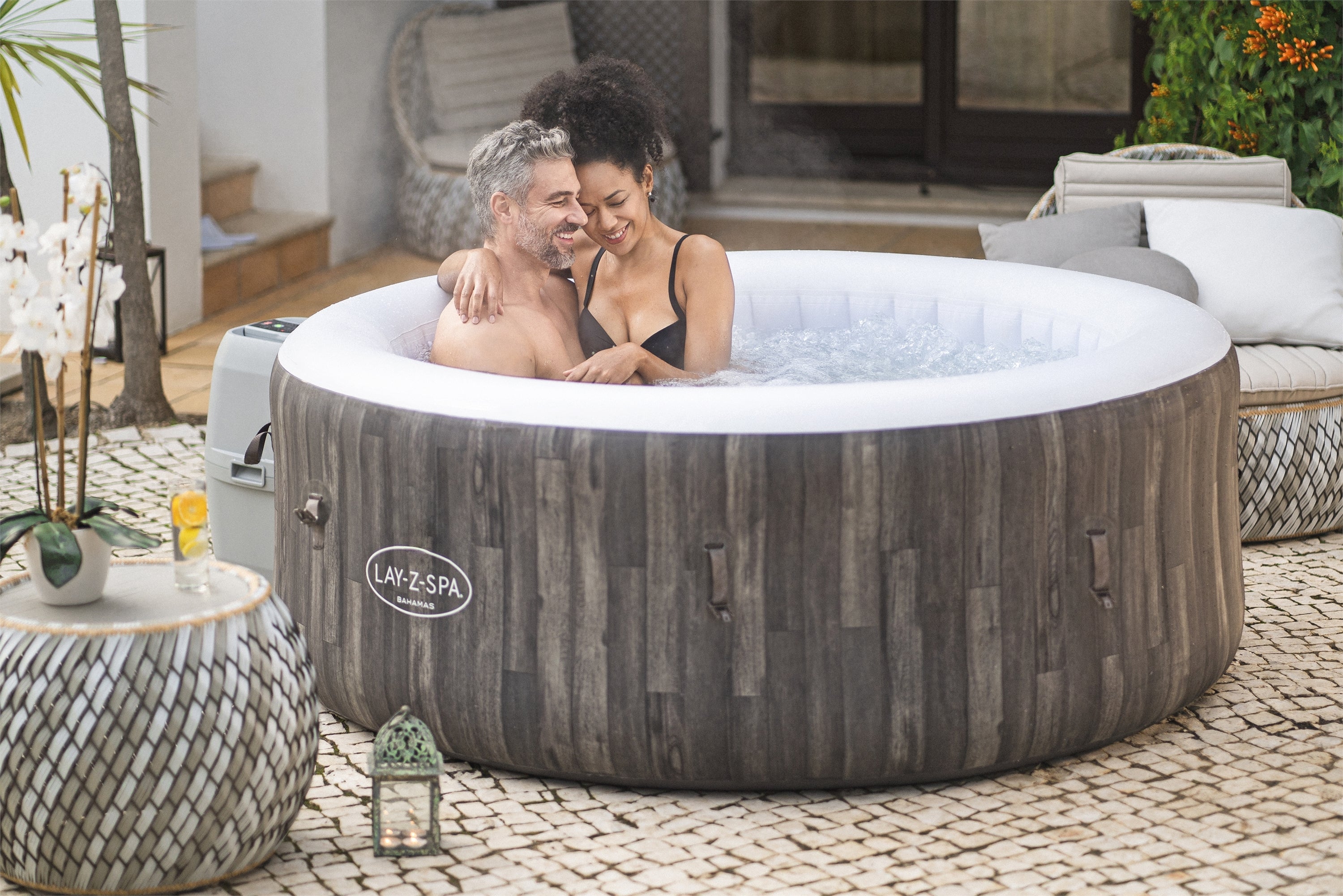 Lay-Z Spa Bahamas Airjet opblaasbare spa - 4 persoons