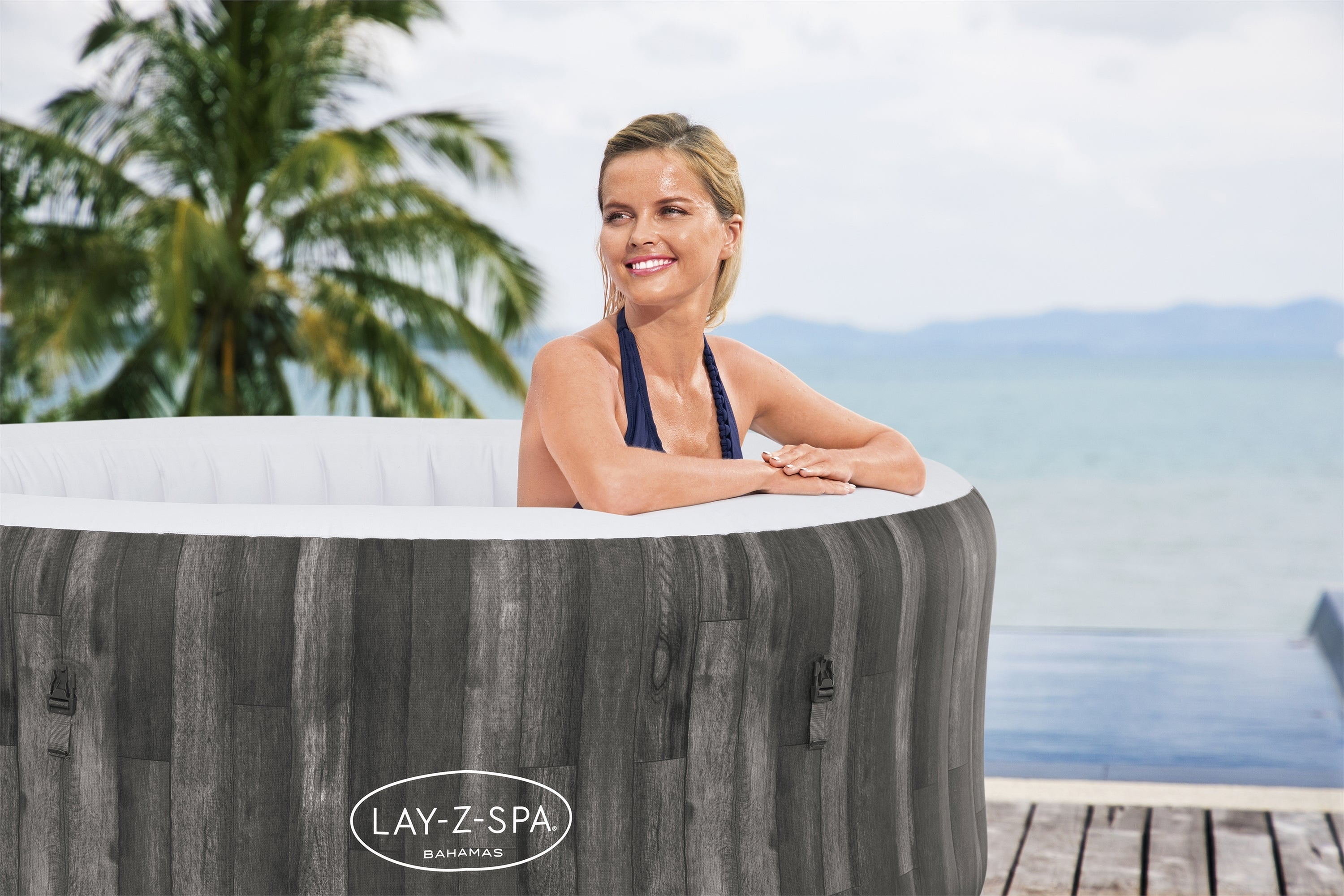 Lay-Z Spa Bahamas Airjet opblaasbare spa - 4 persoons