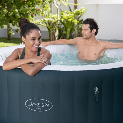 Aufblasbarer Whirlpool Lay-Z Spa Miami EnergySense Airjet – 6 Personen
