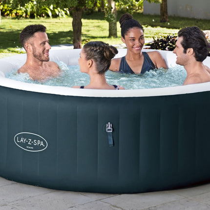 Aufblasbarer Whirlpool Lay-Z Spa Miami EnergySense Airjet – 6 Personen