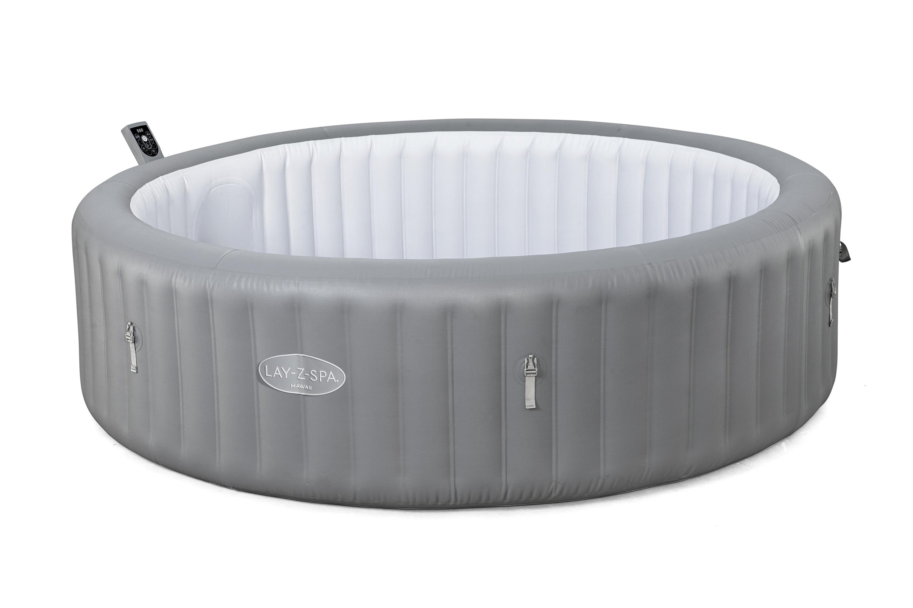 Spa intelligent à jet d'air économe en énergie Bestway Lay-Z-Spa Hawaii, 6 personnes