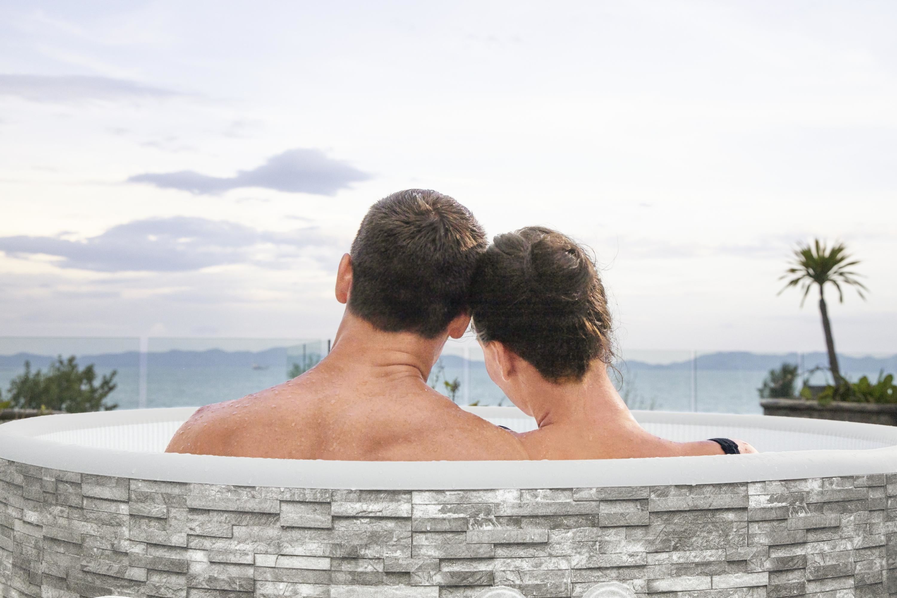 Lay-Z Spa Vancouver Airjet Plus aufblasbares Spa – 5 Personen