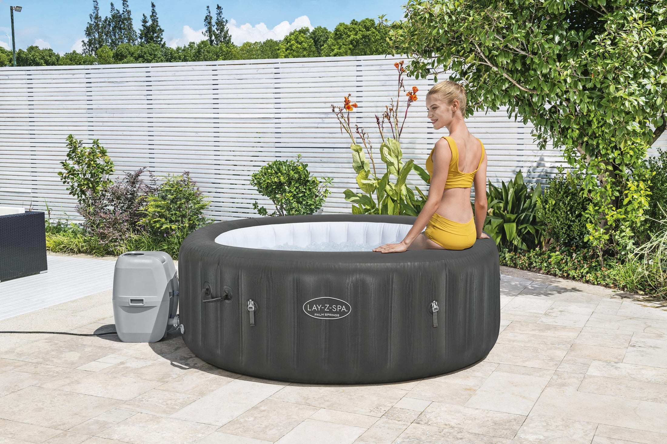 Bestway Lay-Z-Spa Palm  AirJet, 6 persoons