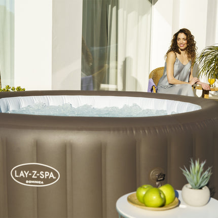 Lay-Z-Spa Dominica HydroJet Aufblasbarer Whirlpool, 4-6 Personen