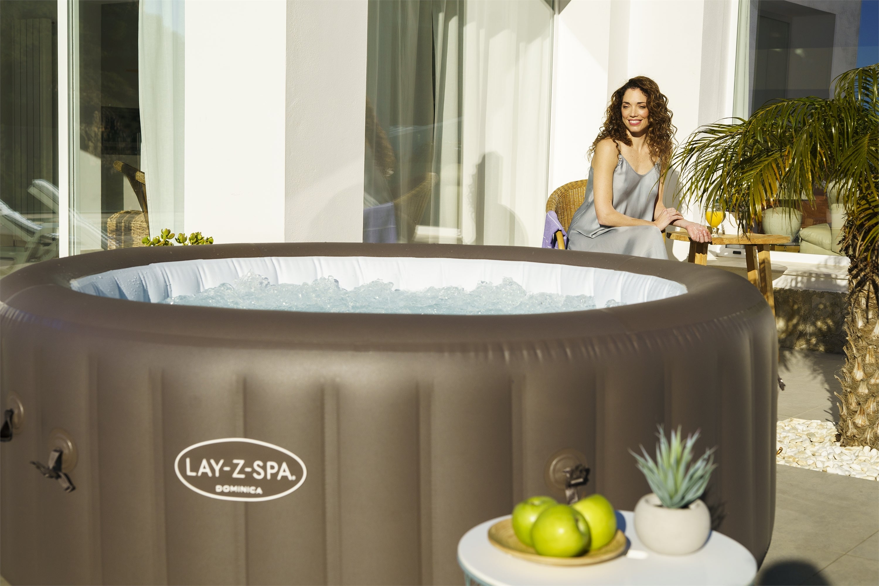 Spa gonflable Lay-Z-Spa Dominica HydroJet, 4-6 personnes