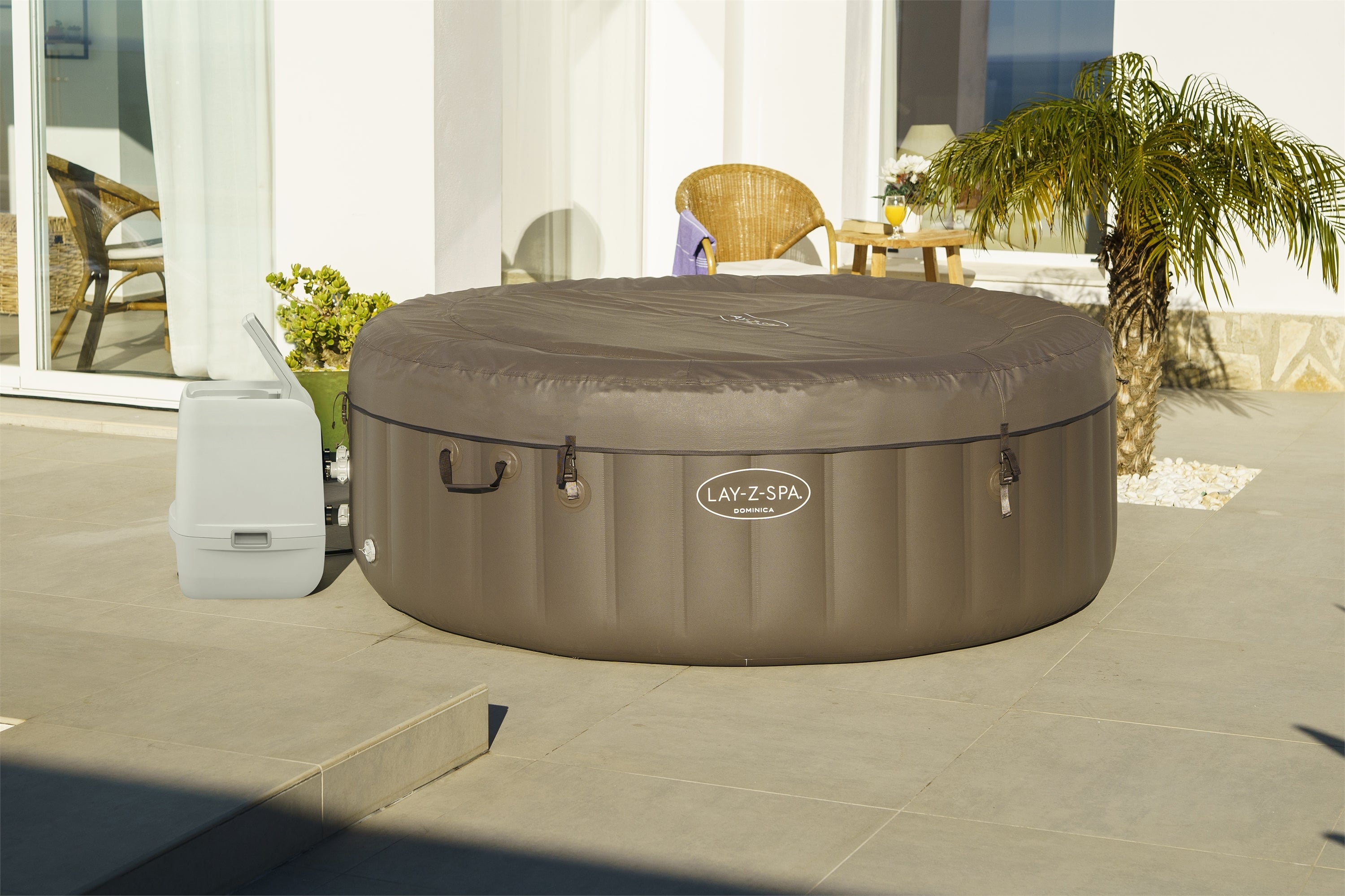 Spa gonflable Lay-Z-Spa Dominica HydroJet, 4-6 personnes