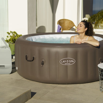 Lay-Z-Spa Dominica HydroJet Aufblasbarer Whirlpool, 4-6 Personen