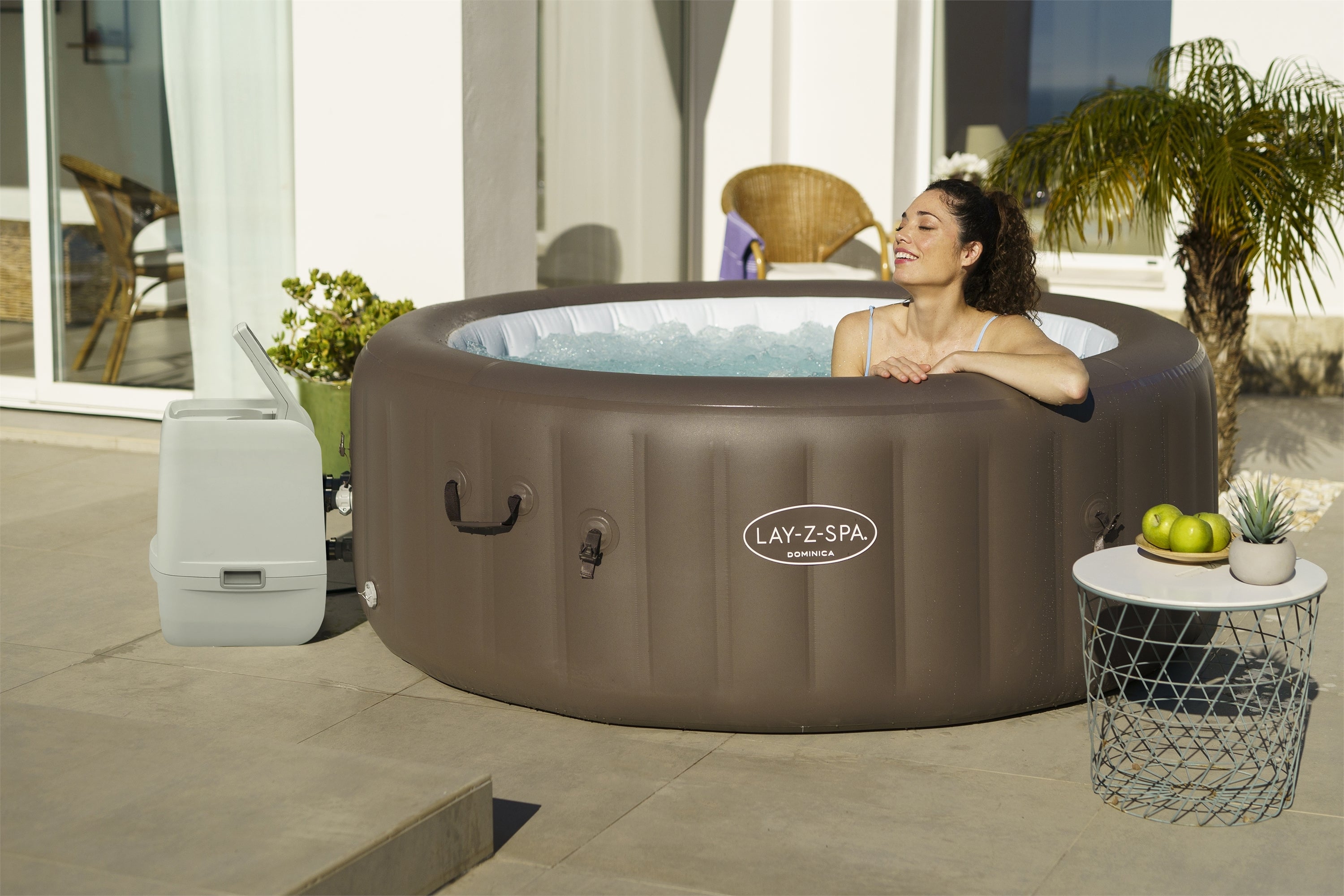Spa gonflable Lay-Z-Spa Dominica HydroJet, 4-6 personnes
