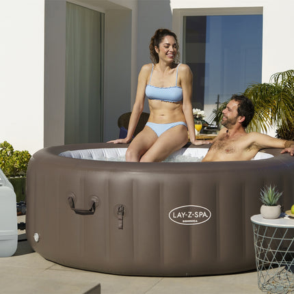 Lay-Z-Spa Dominica HydroJet Aufblasbarer Whirlpool, 4-6 Personen
