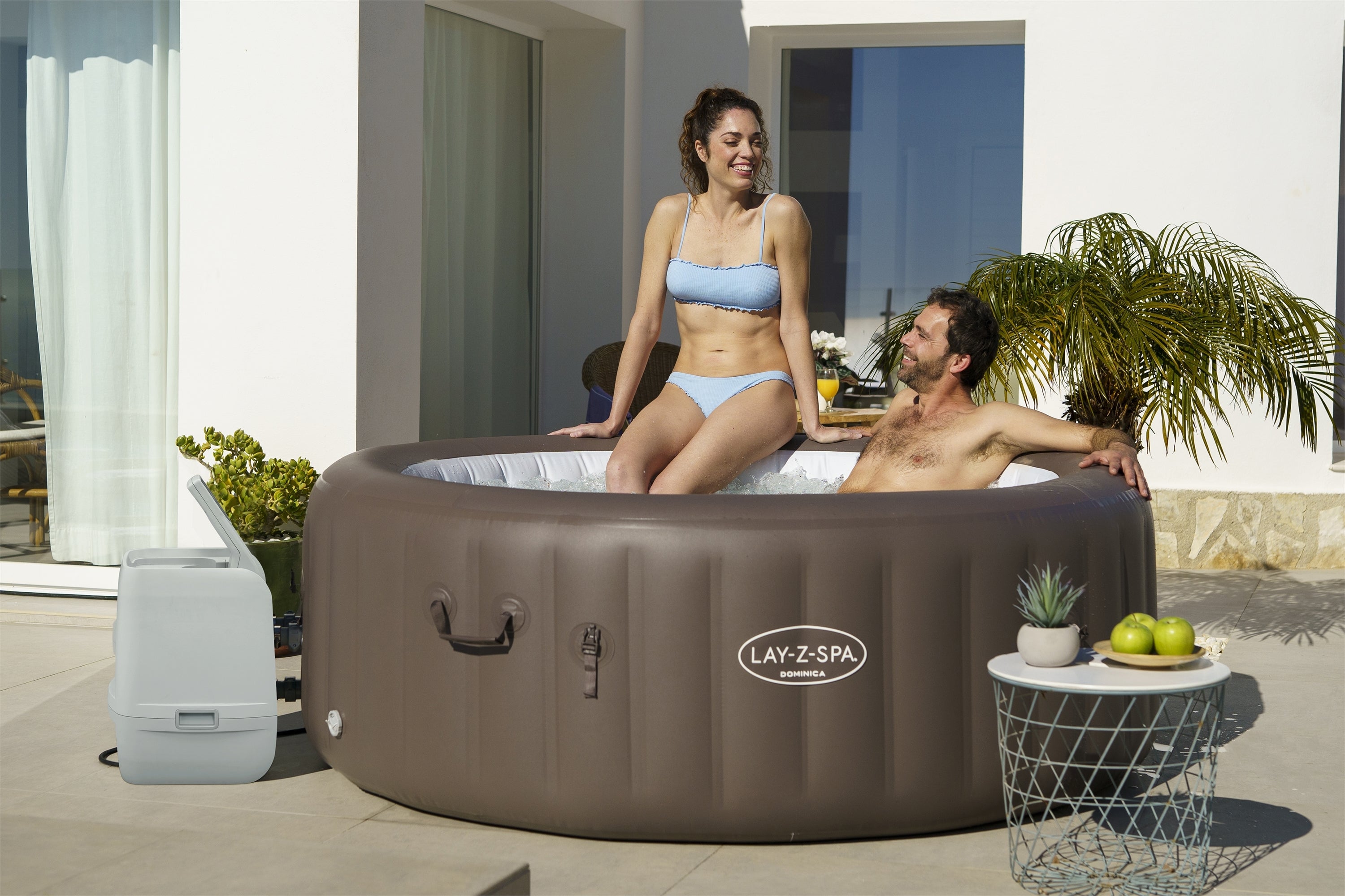 Spa gonflable Lay-Z-Spa Dominica HydroJet, 4-6 personnes