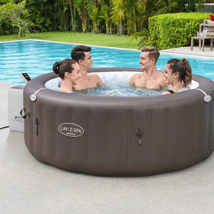 Lay-Z-Spa Dominica HydroJet Aufblasbarer Whirlpool, 4-6 Personen