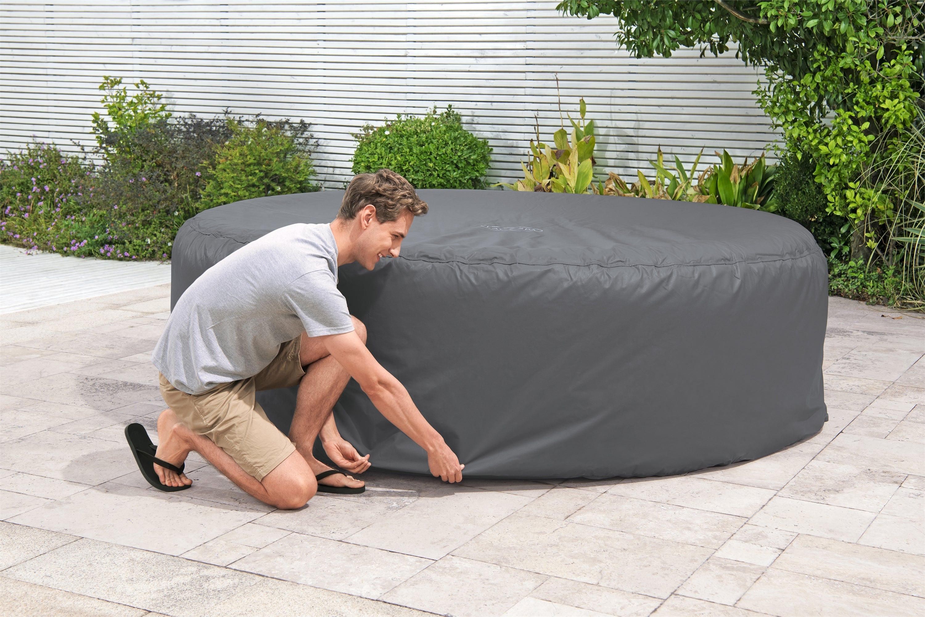 Housse de protection isolante pour spa Lay-Z - Ø 236 cm