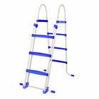 Escalera de piscina azul oscuro 107 cm