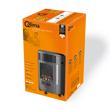 Chauffage à gaz Qlima GH 8034 – Noir