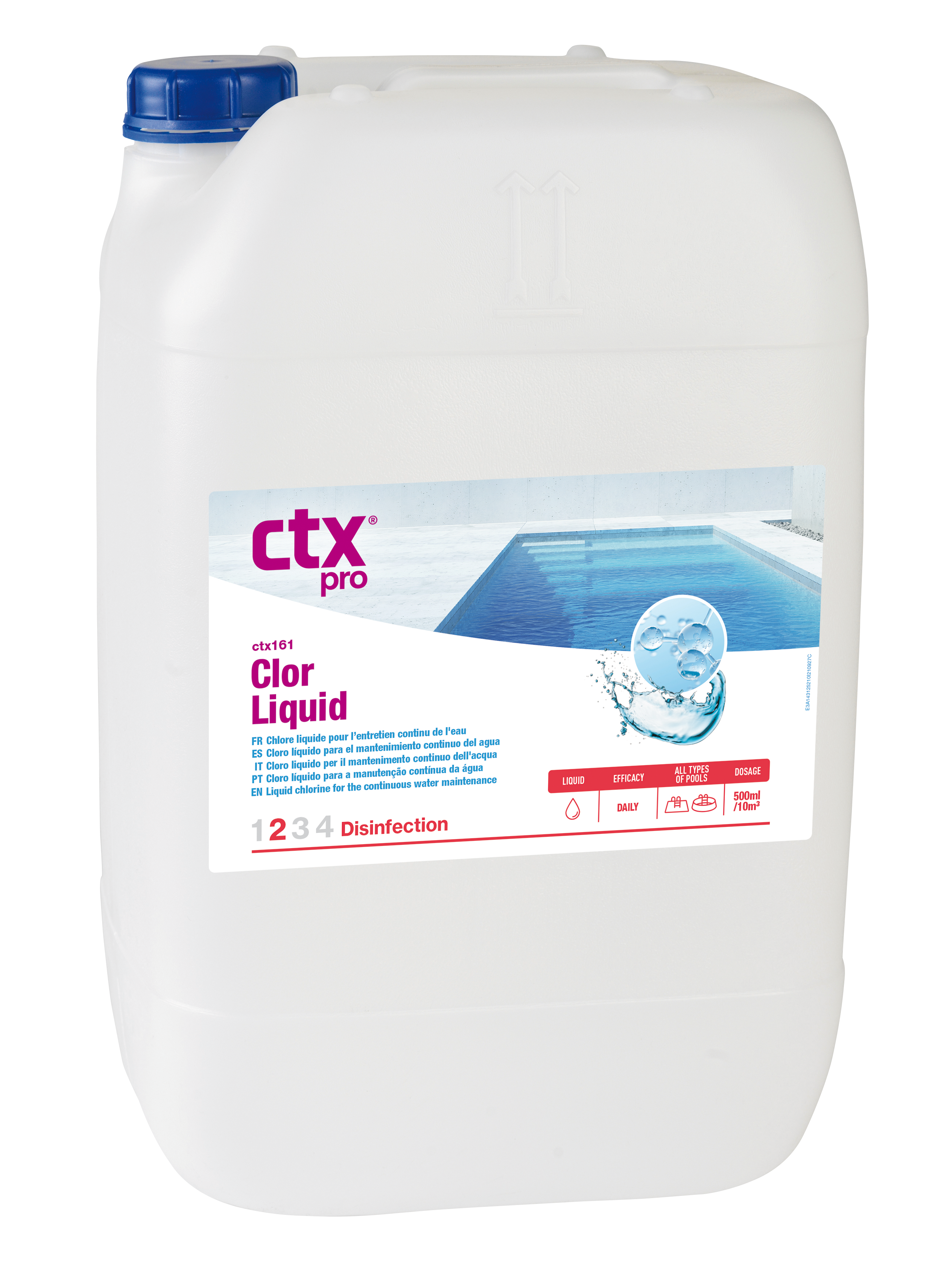 CTX vloeibaar chloor 20 liter