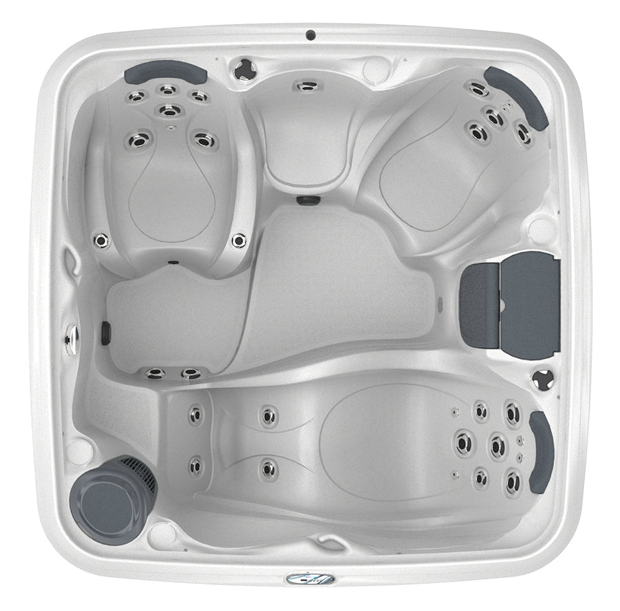 Interline Dream Maker Cabana Spa White (inkl. Abdeckung, Abdeckungslift und Treppe mit Pflanzgefäß)
