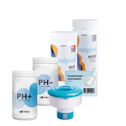 Kit de démarrage Azzura avec grandes tablettes de chlore pour piscines