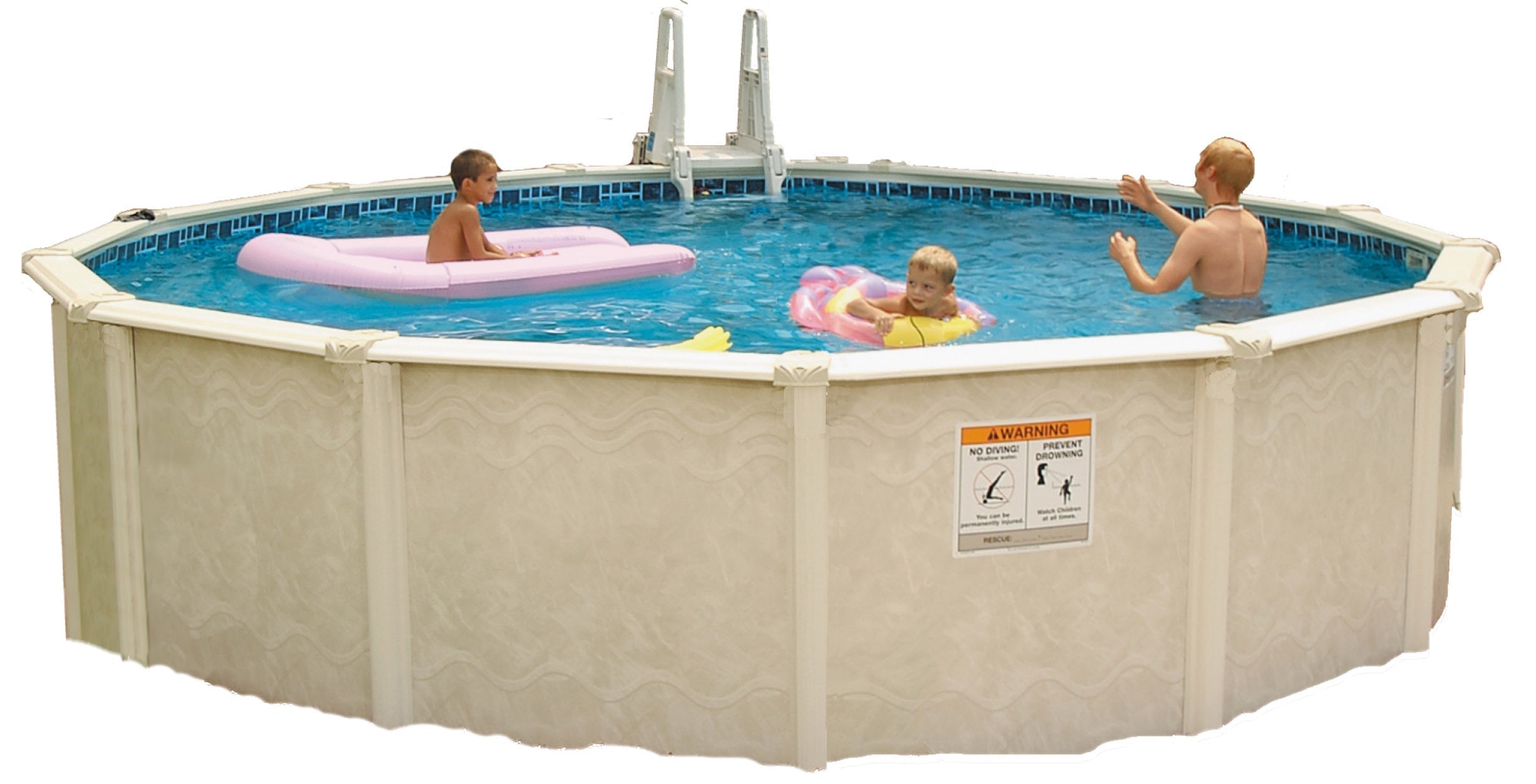 Interline Century metalen zwembad rond Ø 550 cm x 132 cm compleet pakket