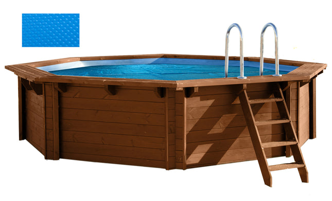 Cobertor de verano para piscina de 8 lados Ø 440 cm