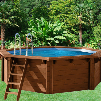 Couverture d'été pour piscine 8 faces Ø 440 cm