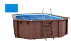 Couverture d'été pour piscine Ovale 840 cm x 490 cm