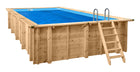 Cobertor de verano para piscina rectangular 790 cm x 400 cm