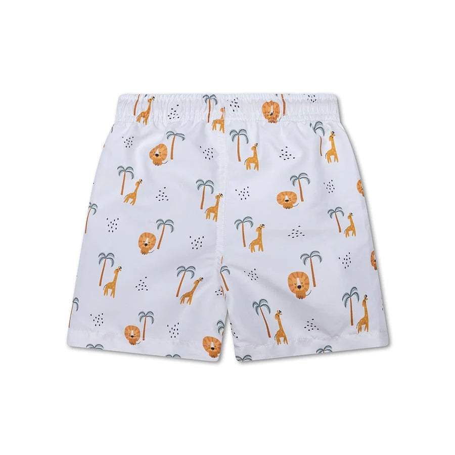 Swim Essentials - Jungle | Mehrfarbige UV-Badehose für Jungen