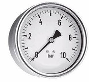 Manometer staal 63mm droog aa 0 - 1