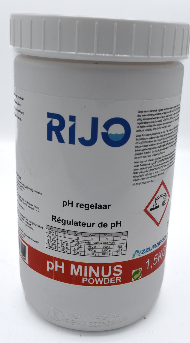 Rijo - Poudre PH - 1,5 kg
