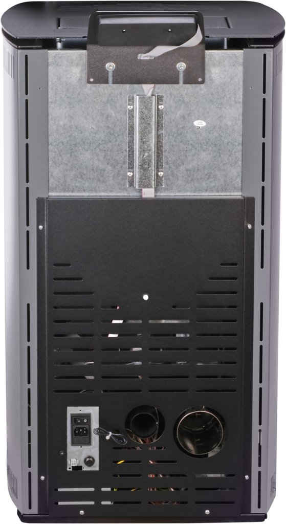 Stufa a pellet Qlima Fiorina 90 S-Line – 9 kW, Grigio