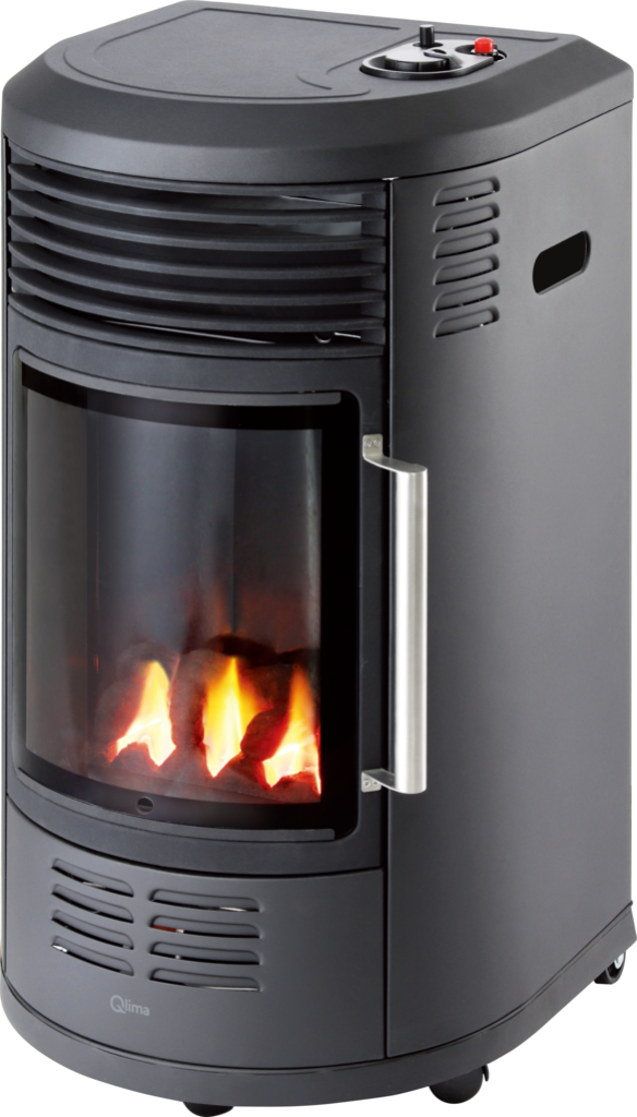 Qlima GH 8034 Gasofen – Schwarz