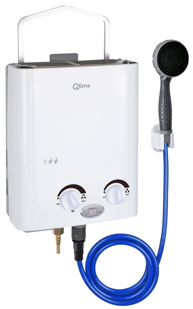 Qlima Mobile Dusche 2-in-1 PGWH 1010 – Weiß