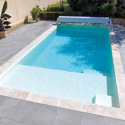 Piscine Prado Plage Bleu Polyester - 810 cm x 400 cm x 150 cm