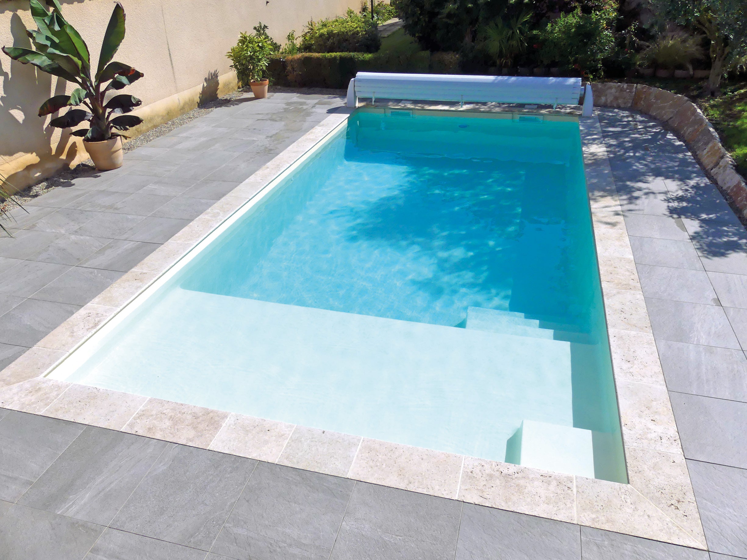Prado Plage Grijs Polyester zwembad - 810 cm x 400 cm x 150 cm