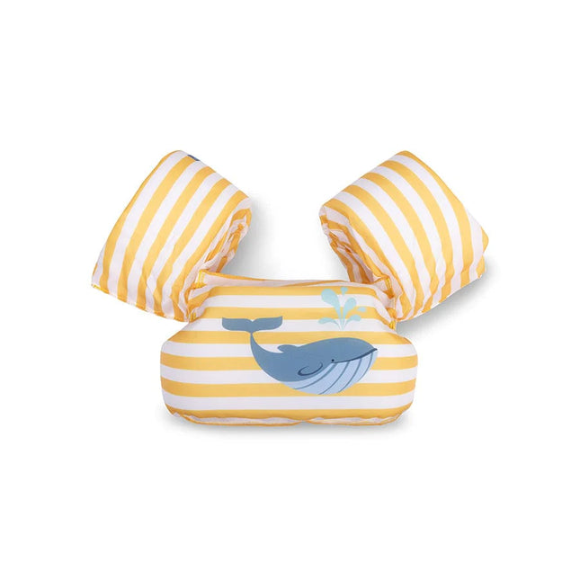 Schwimm-Essentials - Whaley | Gelb/Weißer Schwimmanzug 2-6 Jahre