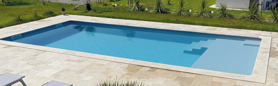 Prado Plage XL Wit Polyester zwembad - 1050 cm x 410 cm x 150 cm