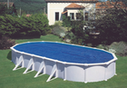 Couverture isotherme pour piscine ovale de 730 x 375 cm 