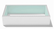 High Density Polystyreen zwembad zelfbouwpakket - 10,00 x 5,00 x 1,50 m