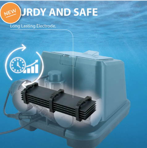 Gre - Système d'électrolyse au sel pour piscines hors sol jusqu'à 25 m³