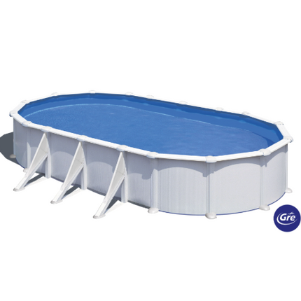 Piscina ovalada Gré Atlantis 815 cm x 470 cm x 132 cm