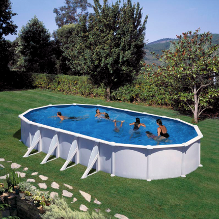 Piscine ovale Gré Atlantis 920 cm x 670 cm x 132 cm