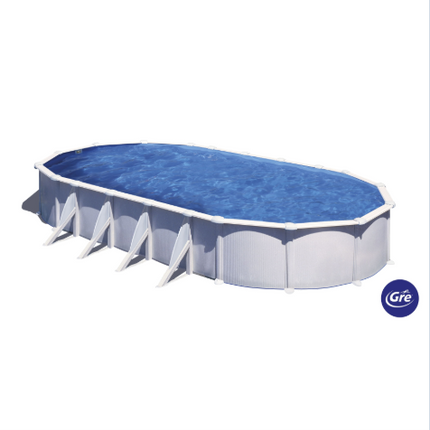 Piscine ovale Gré Atlantis 920 cm x 670 cm x 132 cm